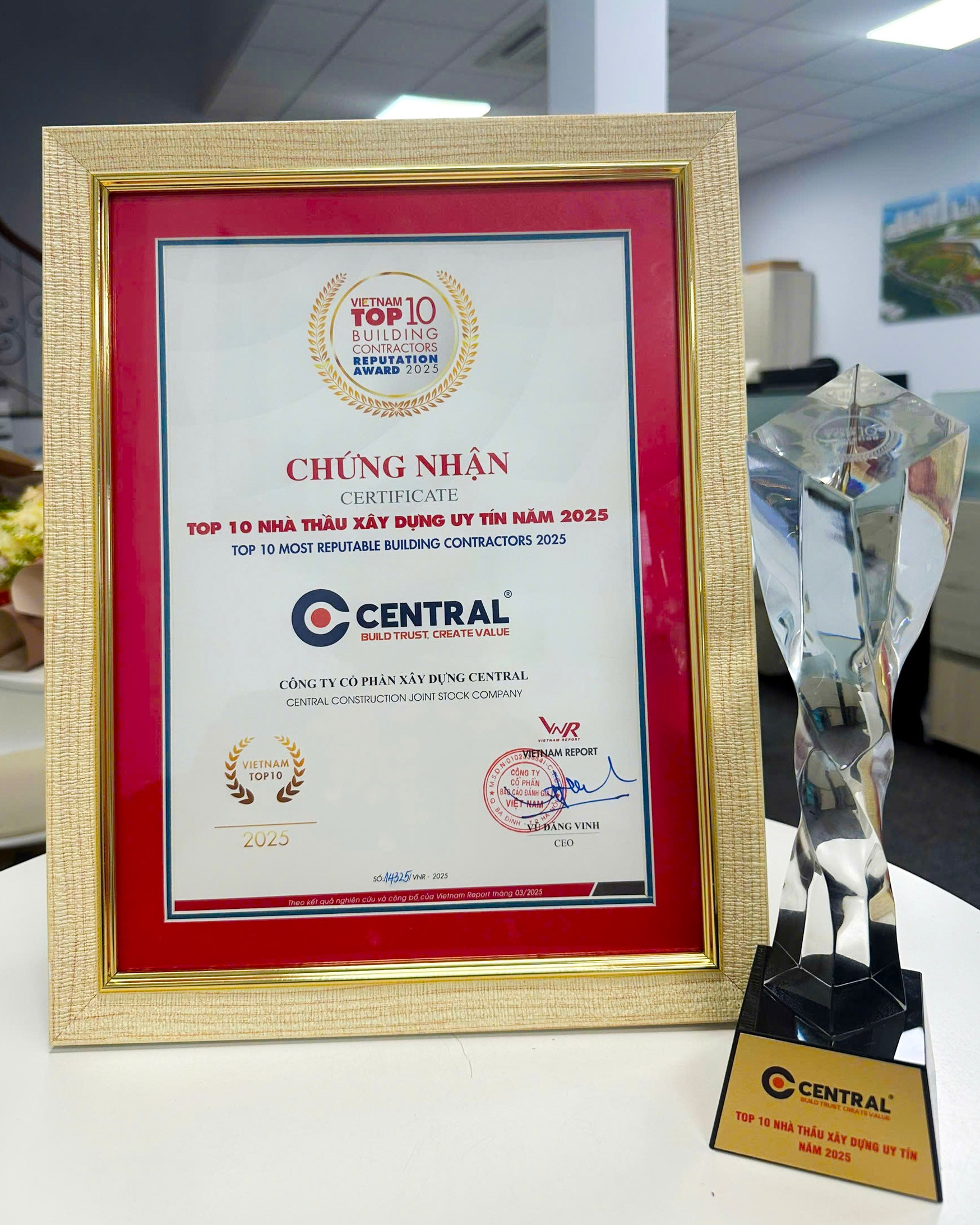 thành tựu Central