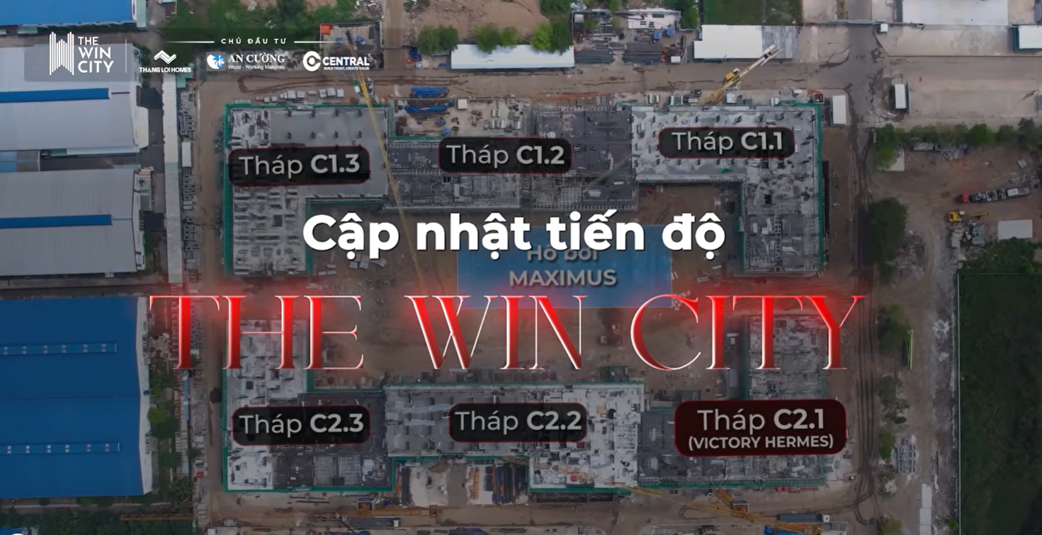 The Win City - Tiến độ thi công