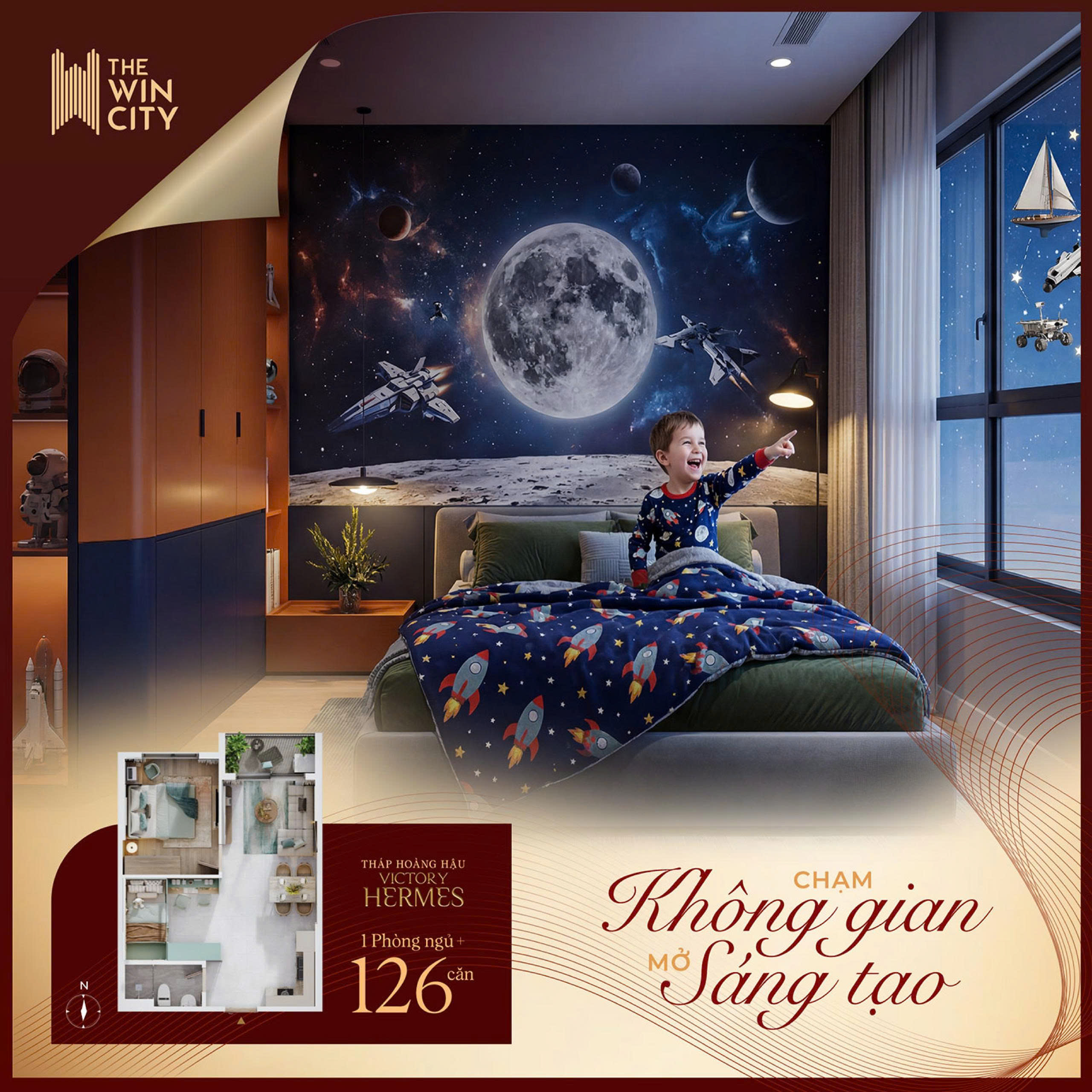 Layout căn hộ The Win City