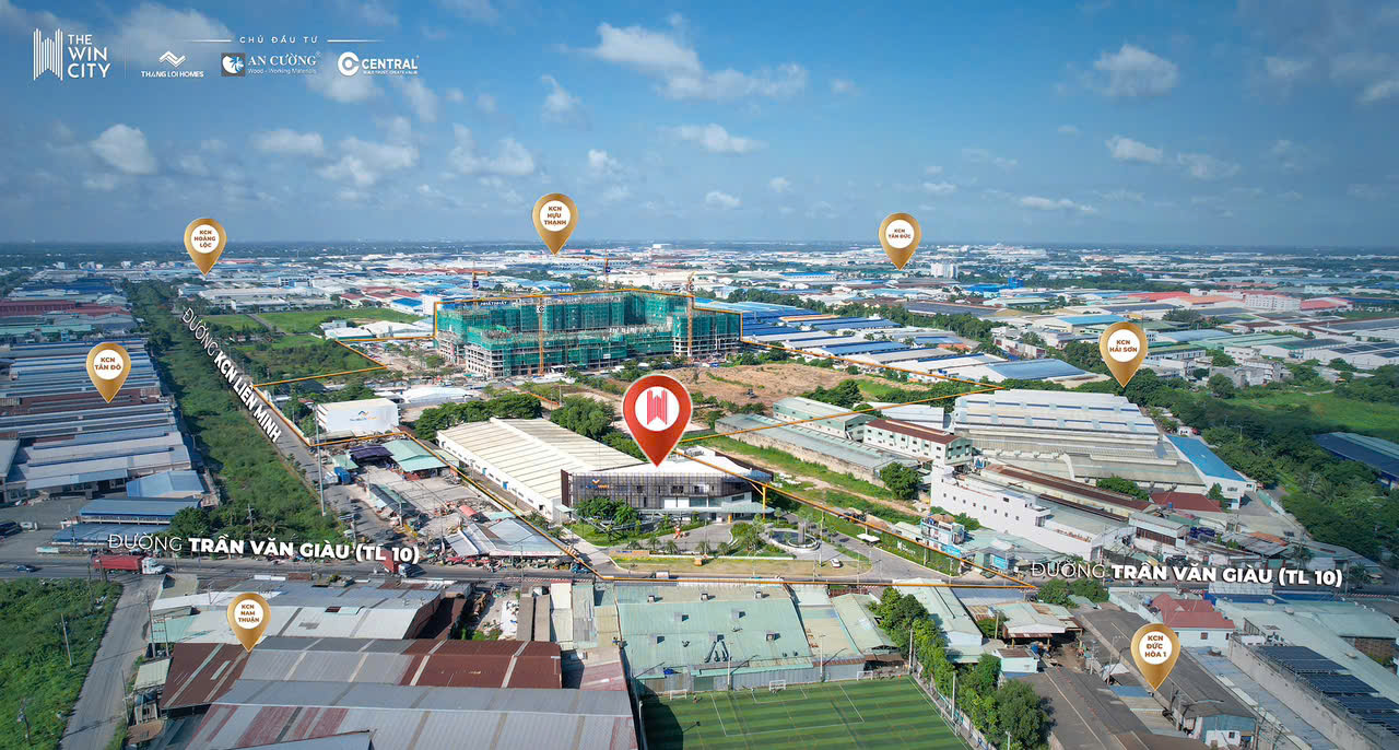 tiến độ xây dựng the win city