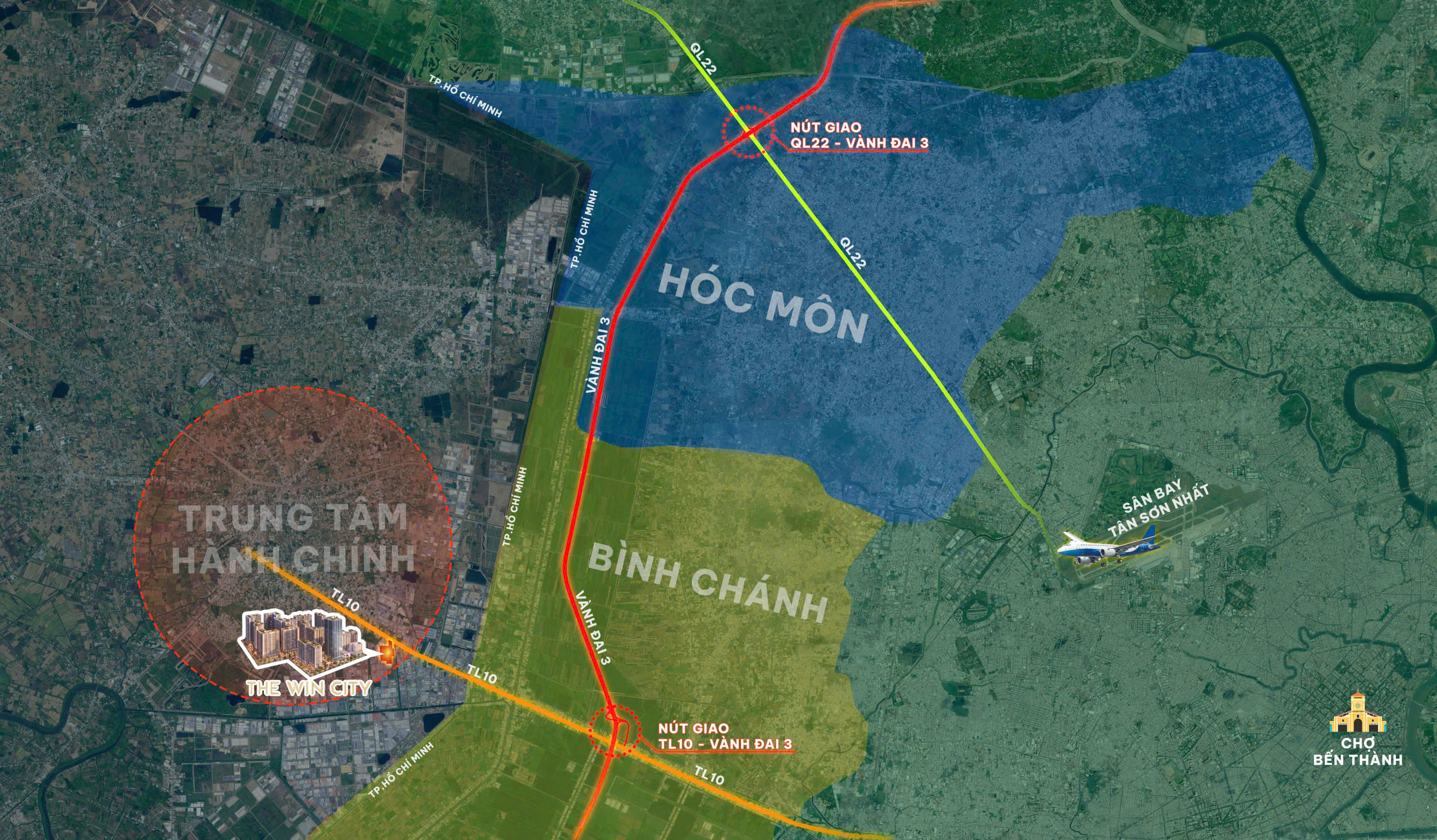 Vị trí The Win City